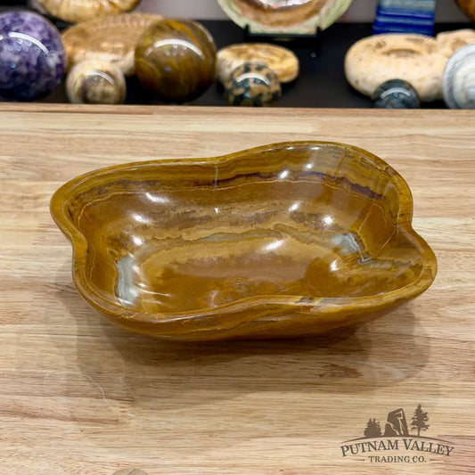 Mexican Banded Onyx Bowl 7.9’’ - Bowl