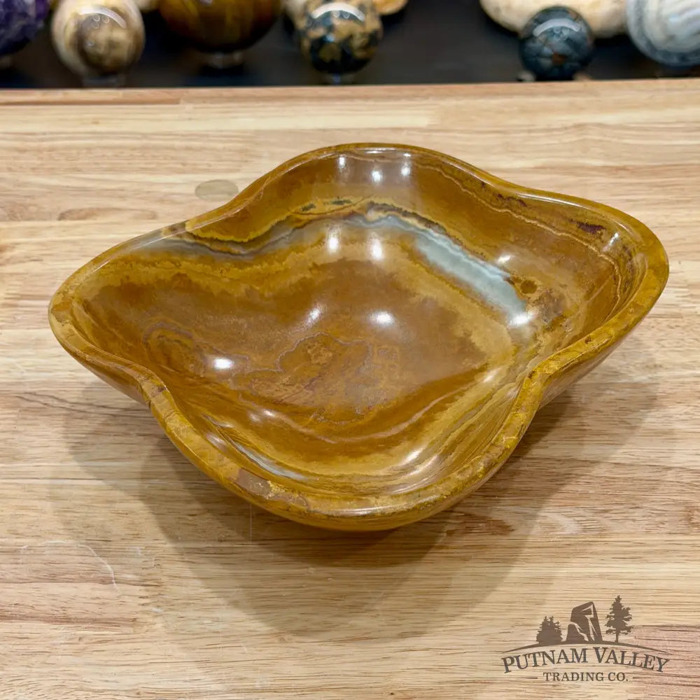 Mexican Banded Onyx Bowl 7.9’’ - Bowl