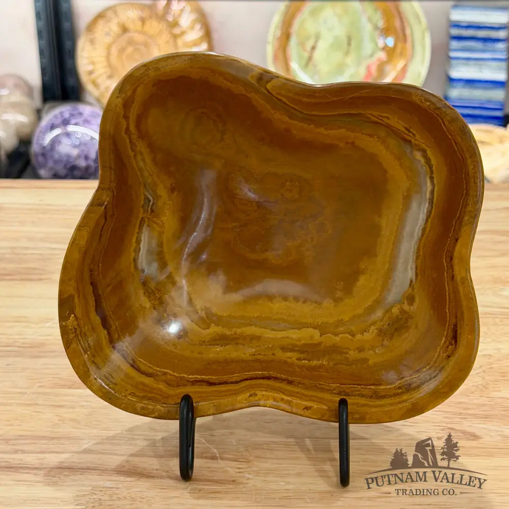 Mexican Banded Onyx Bowl 7.9’’ - Bowl