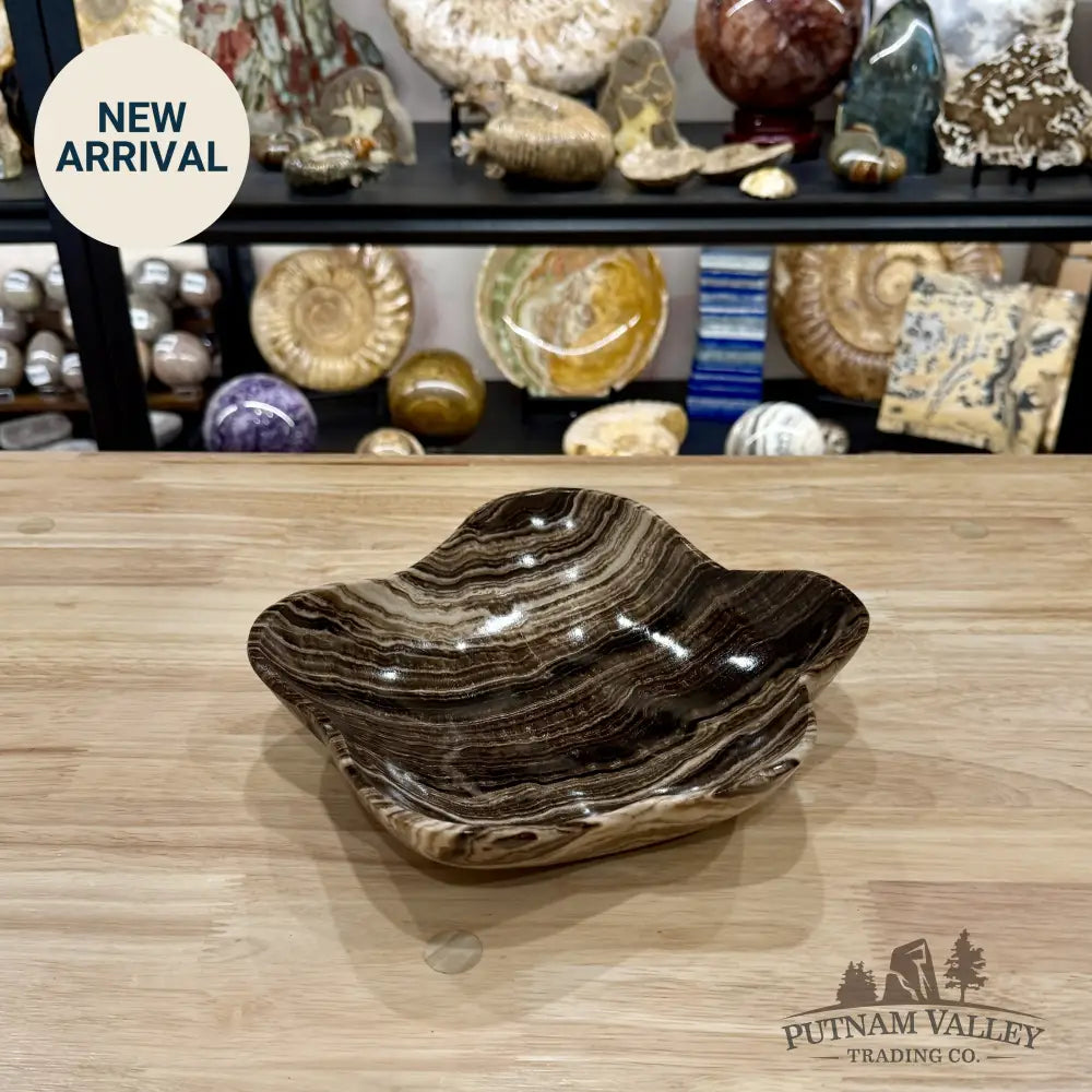 Mexican Chocolate Onyx Bowl 10’’ - Bowl