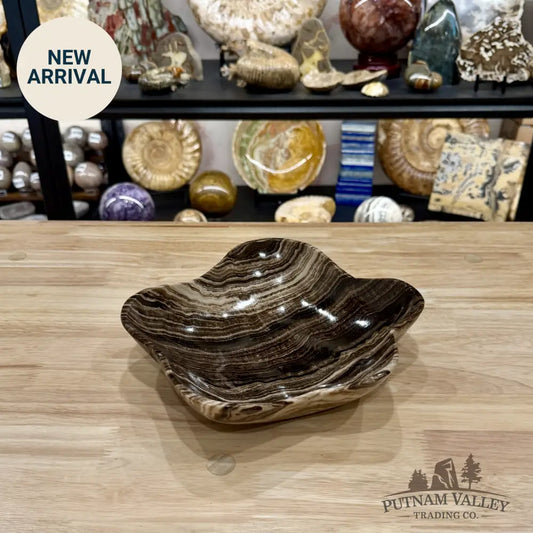 Mexican Chocolate Onyx Bowl 10’’ - Bowl