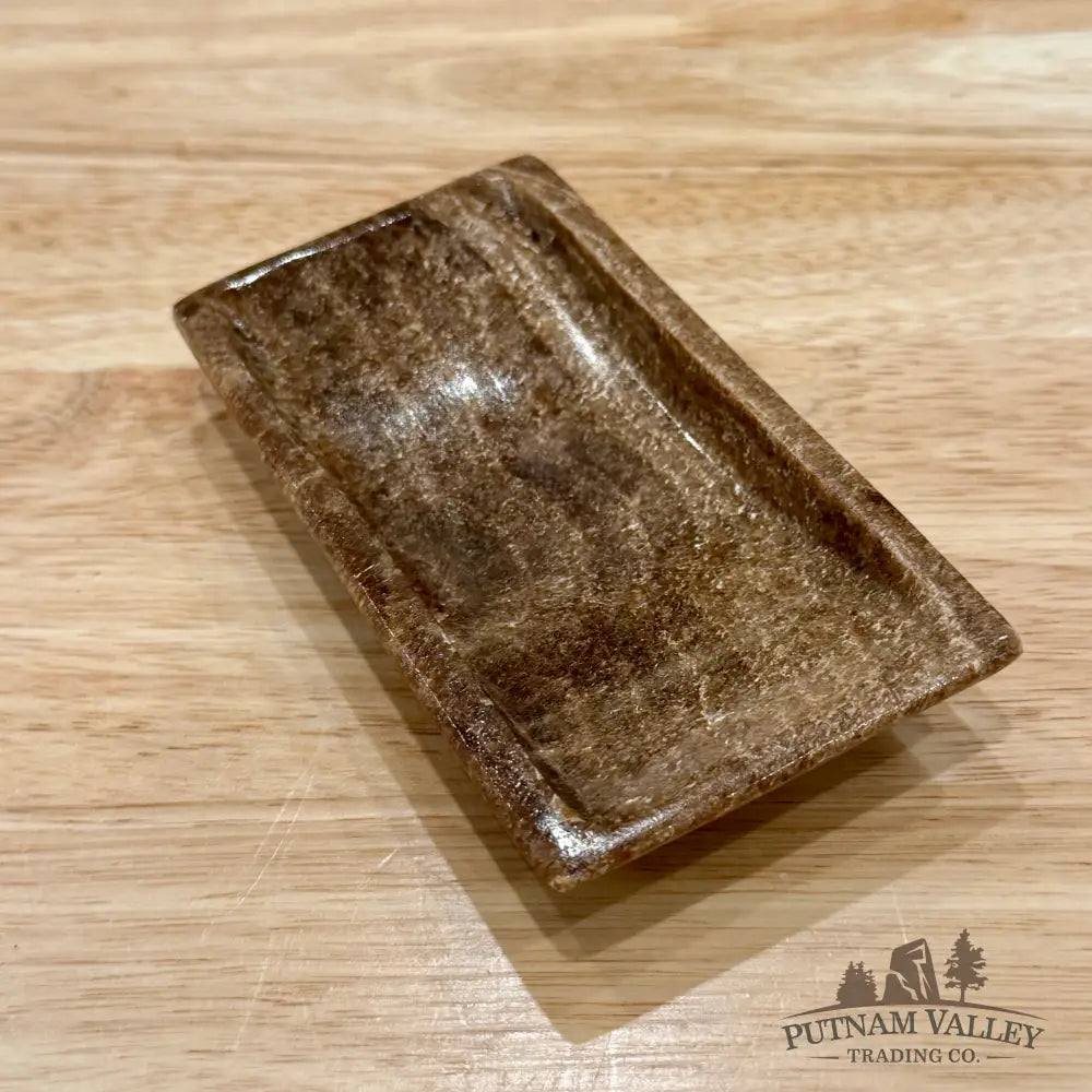 Mexican Chocolate Onyx Rectangle Dish 4.7’’ - Plate