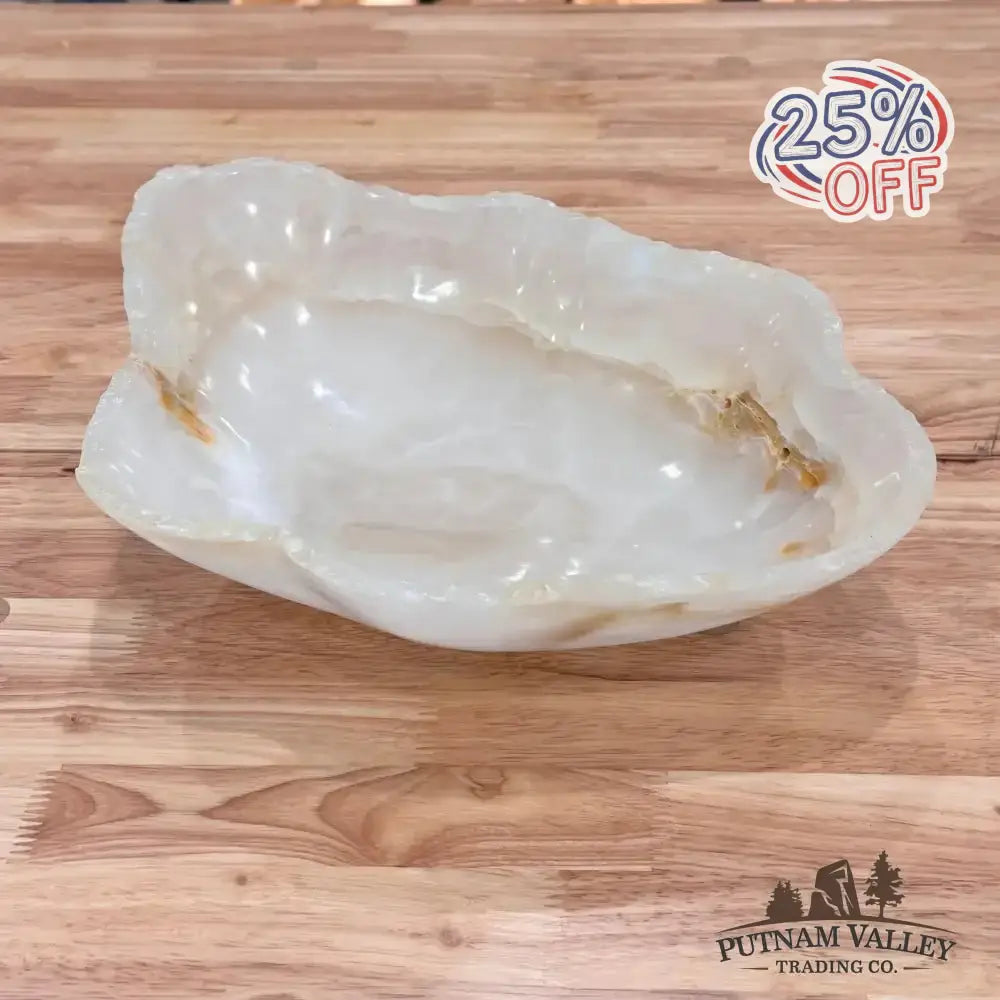 Mexican Onyx Decorative Bowl - Putnam Valley Trading Co.