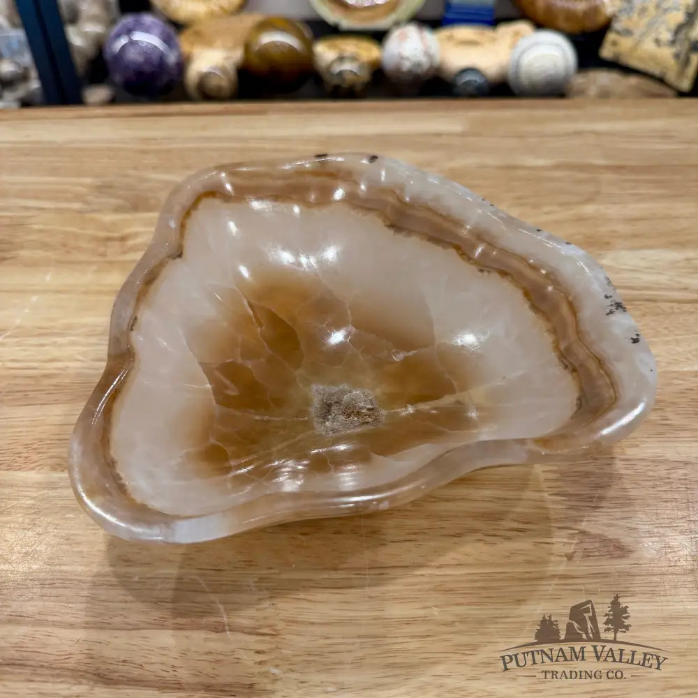 Mexican Onyx Decorative Bowl 8’’ - Bowl