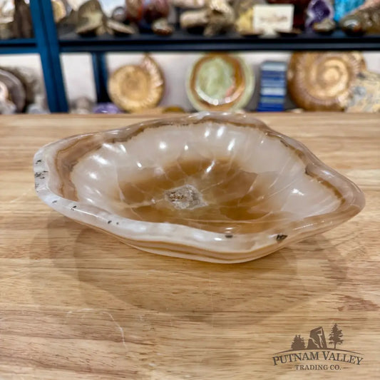 Mexican Onyx Decorative Bowl 8’’ - Bowl