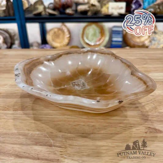 Mexican Onyx Decorative Bowl 8’’ - Bowl