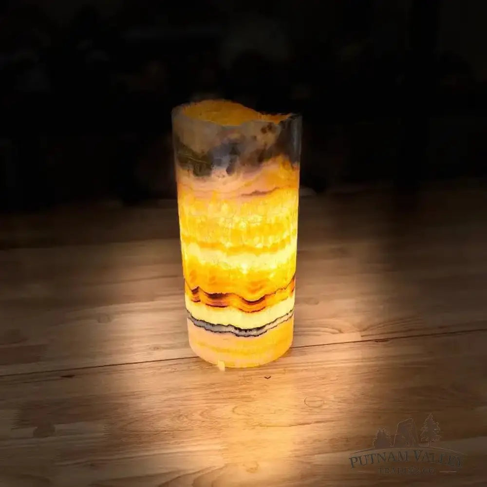 Mexican Onyx Lamp - Putnam Valley Trading Co.