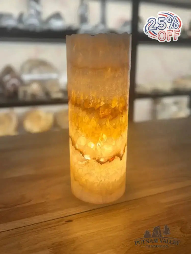 Mexican Onyx Lamp - Putnam Valley Trading Co.