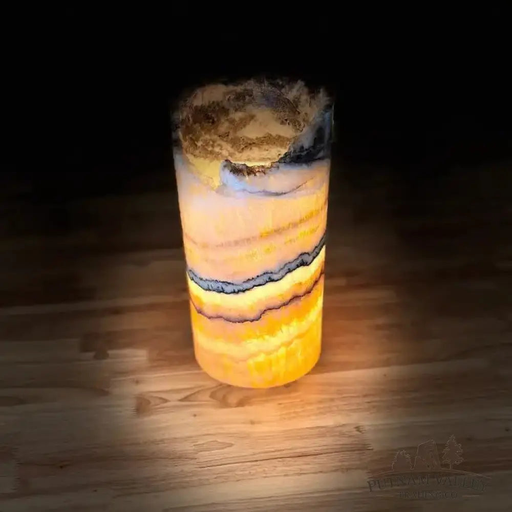 Mexican Onyx Lamp - Putnam Valley Trading Co.