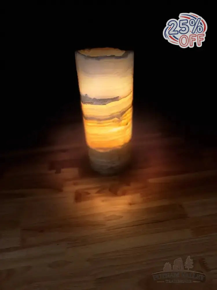 Mexican Onyx Lamp - Putnam Valley Trading Co.