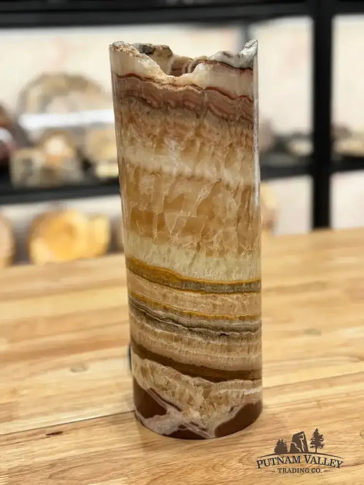 Mexican Onyx Lamp - Putnam Valley Trading Co.