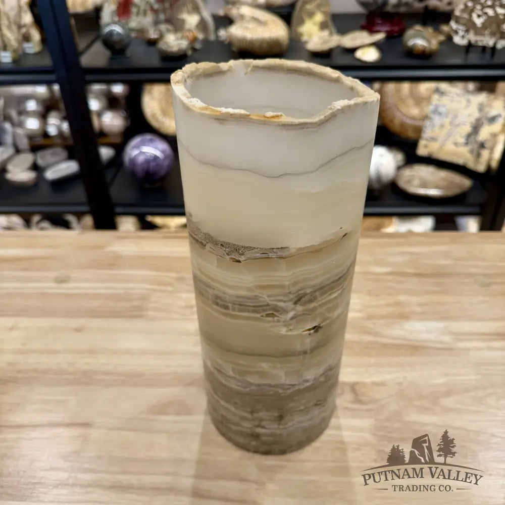 Mexican Onyx Rustic Table Lamp 12’’ - Lamp