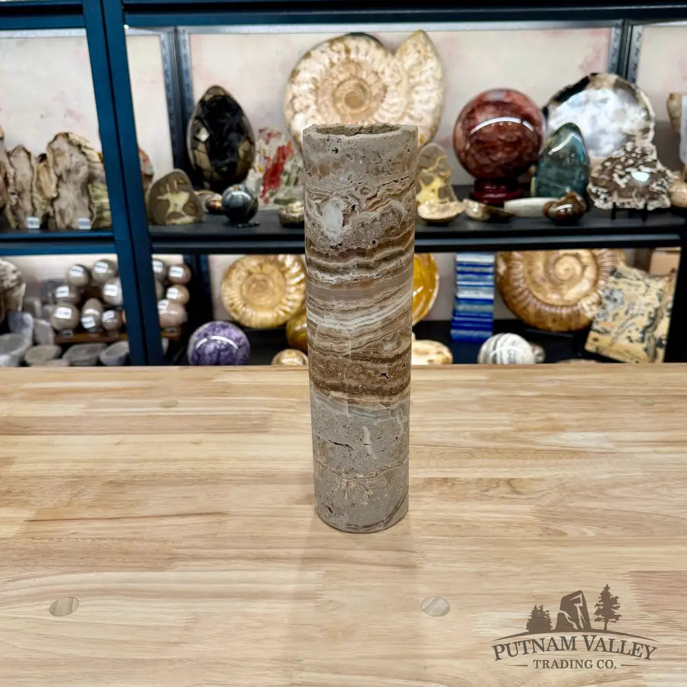 Mexican Onyx Table Rustic Lamp 12’’ - Lamp