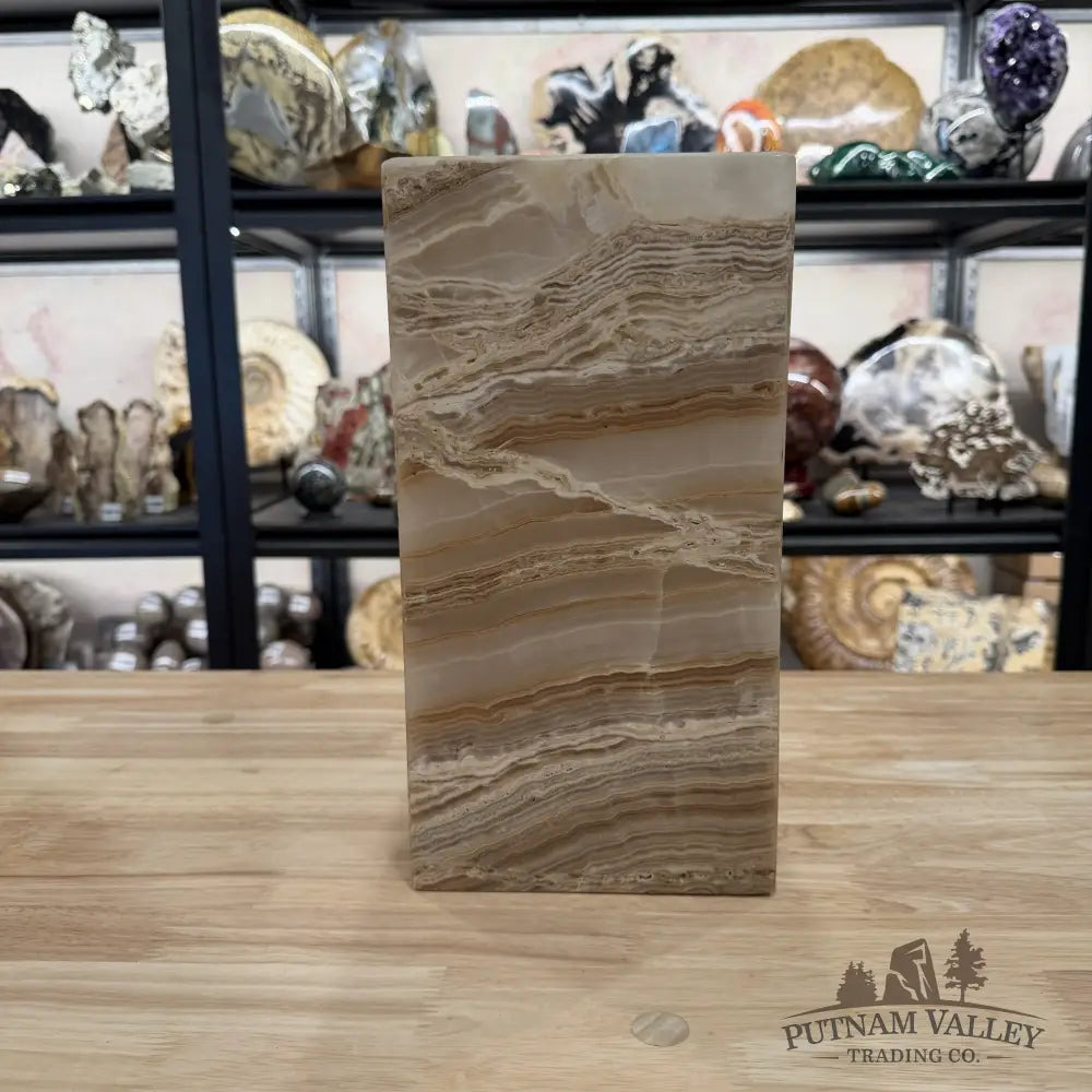 Mexican Onyx Table Lamp 11.75’’ - Lamp