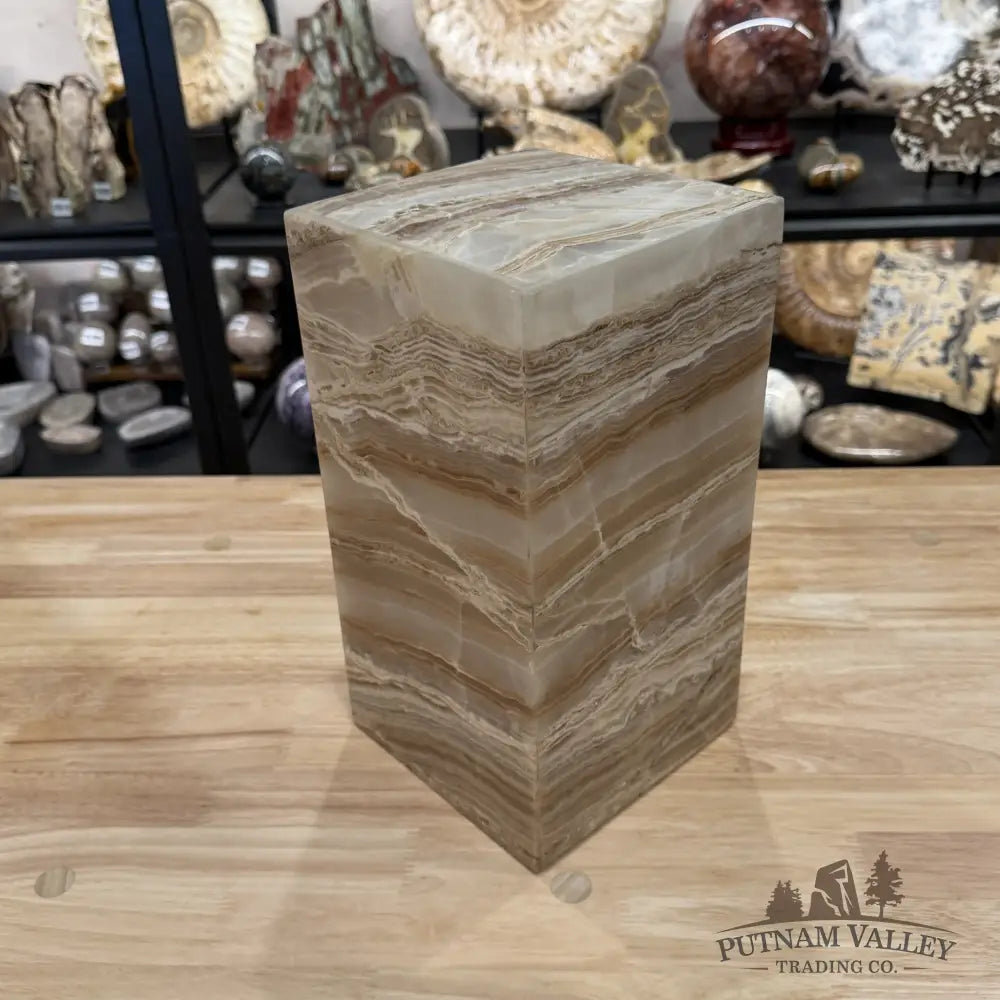 Mexican Onyx Table Lamp 11.75’’ - Lamp