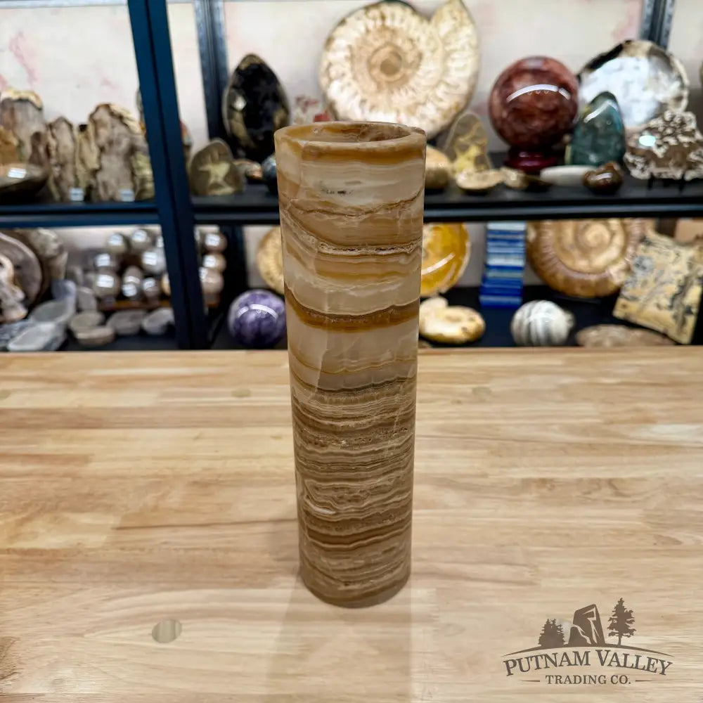 Mexican Onyx Table Lamp 12’’ - Lamp