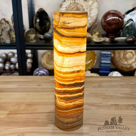Mexican Onyx Table Lamp 12’’ - Lamp