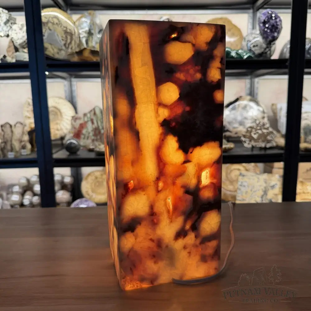 Mexican Onyx Table Lamp 13.8’’ - Lamp