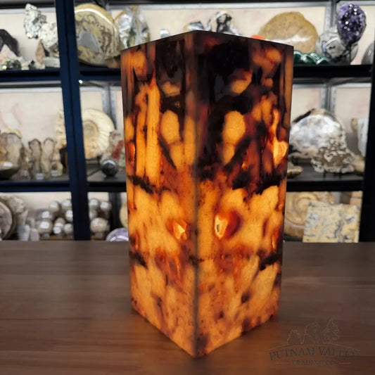 Mexican Onyx Table Lamp 13.8’’ - Lamp