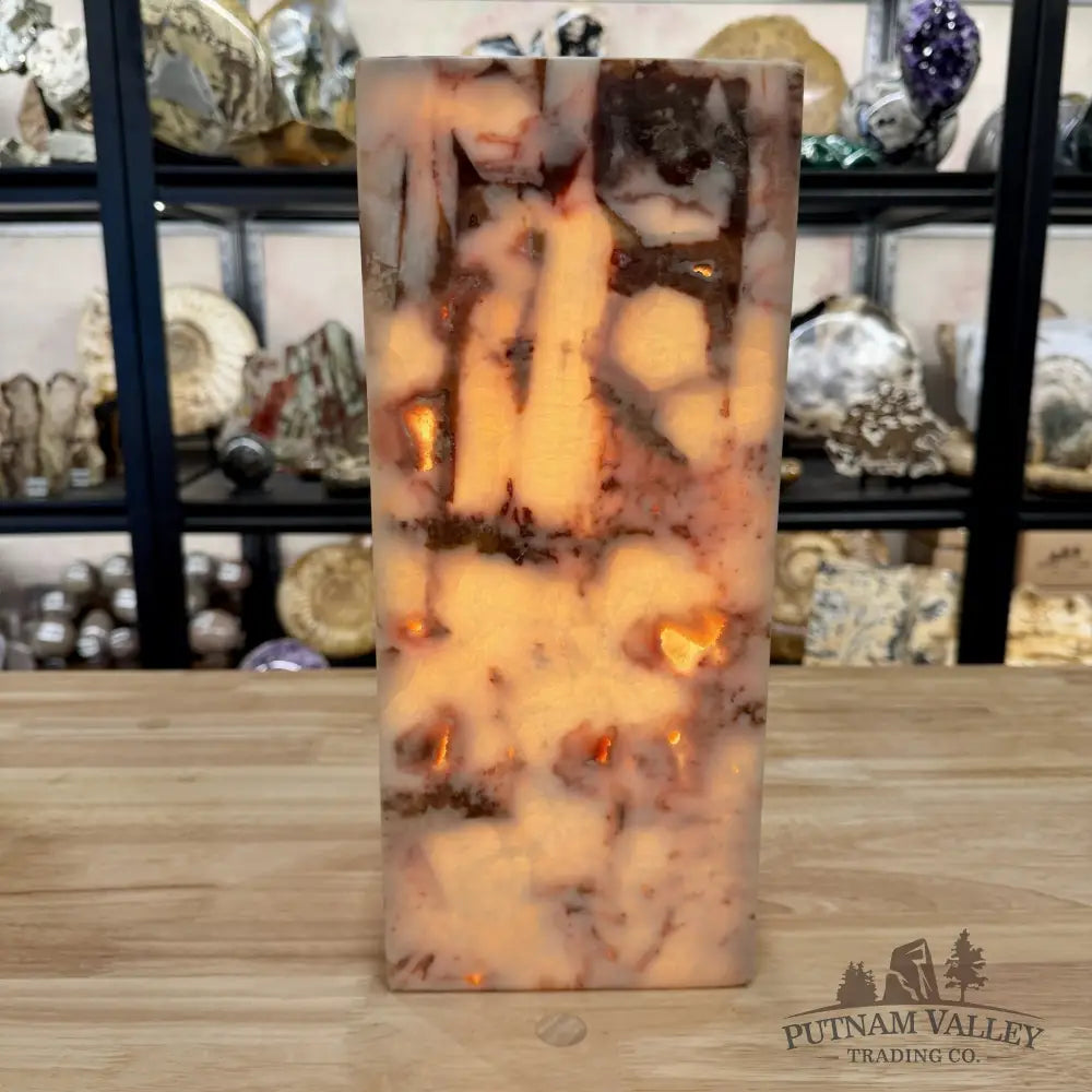 Mexican Onyx Table Lamp 13.8’’ - Lamp