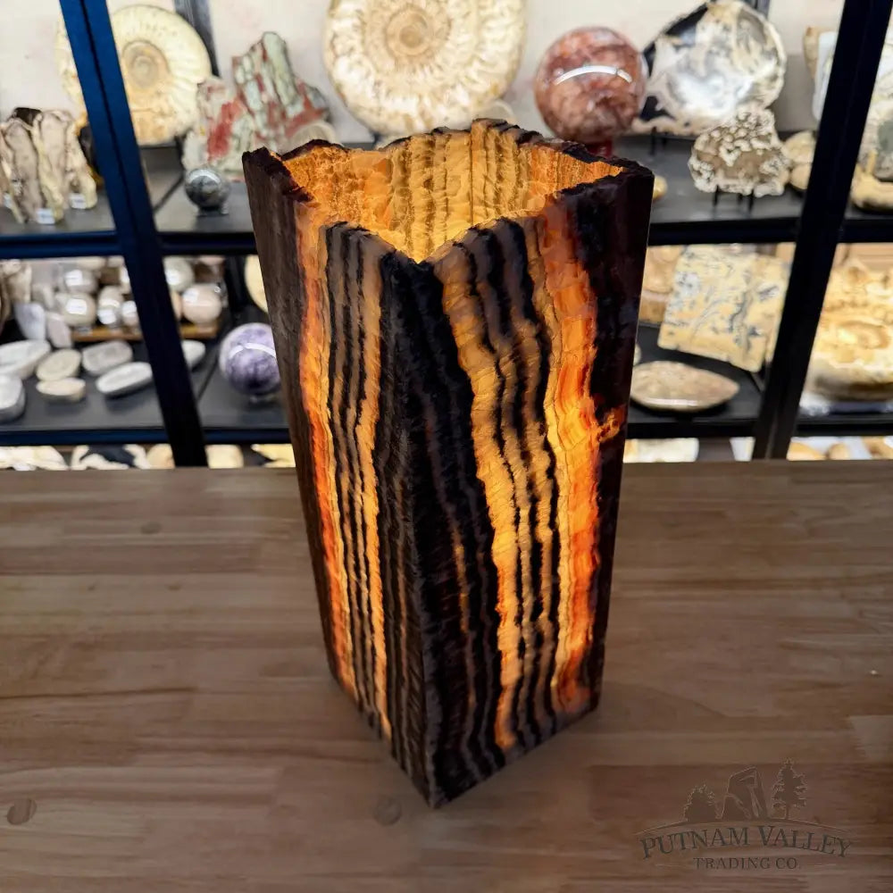 Mexican Onyx Table Lamp 16’’ - Lamp