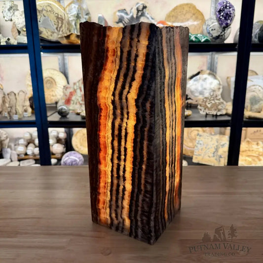 Mexican Onyx Table Lamp 16’’ - Lamp