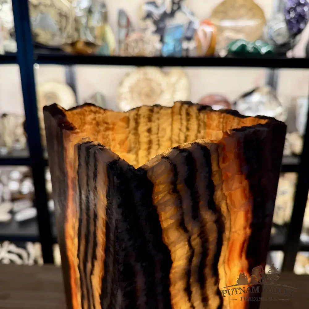 Mexican Onyx Table Lamp 16’’ - Lamp