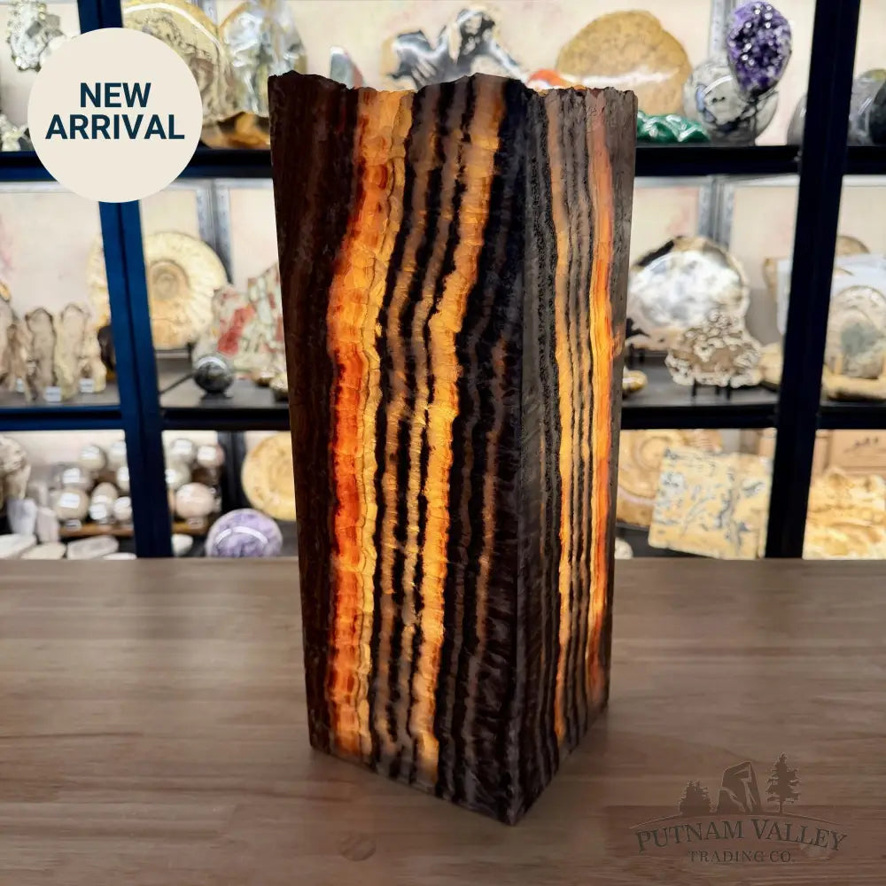 Mexican Onyx Table Lamp 16’’ - Lamp