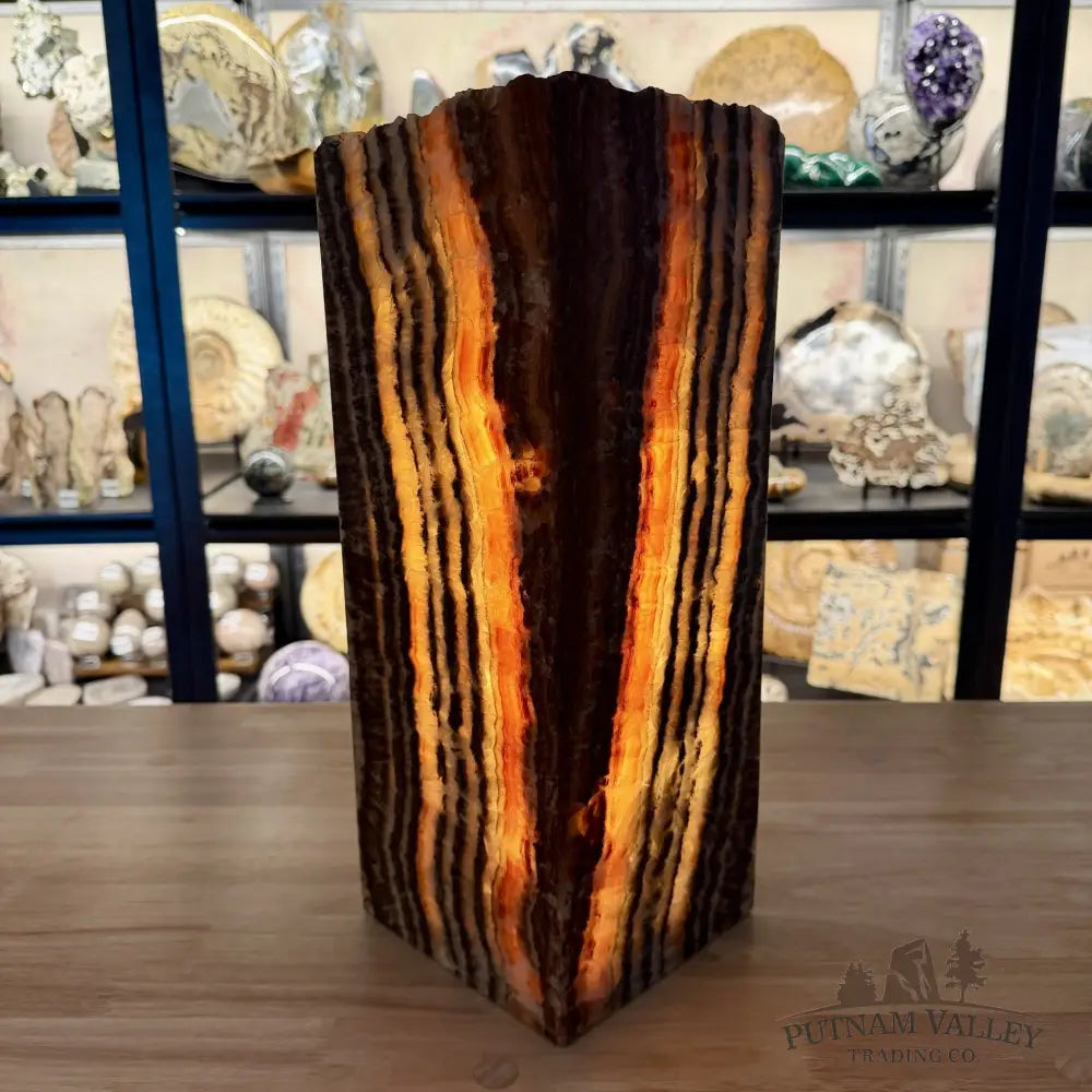 Mexican Onyx Table Lamp 16’’ - Lamp