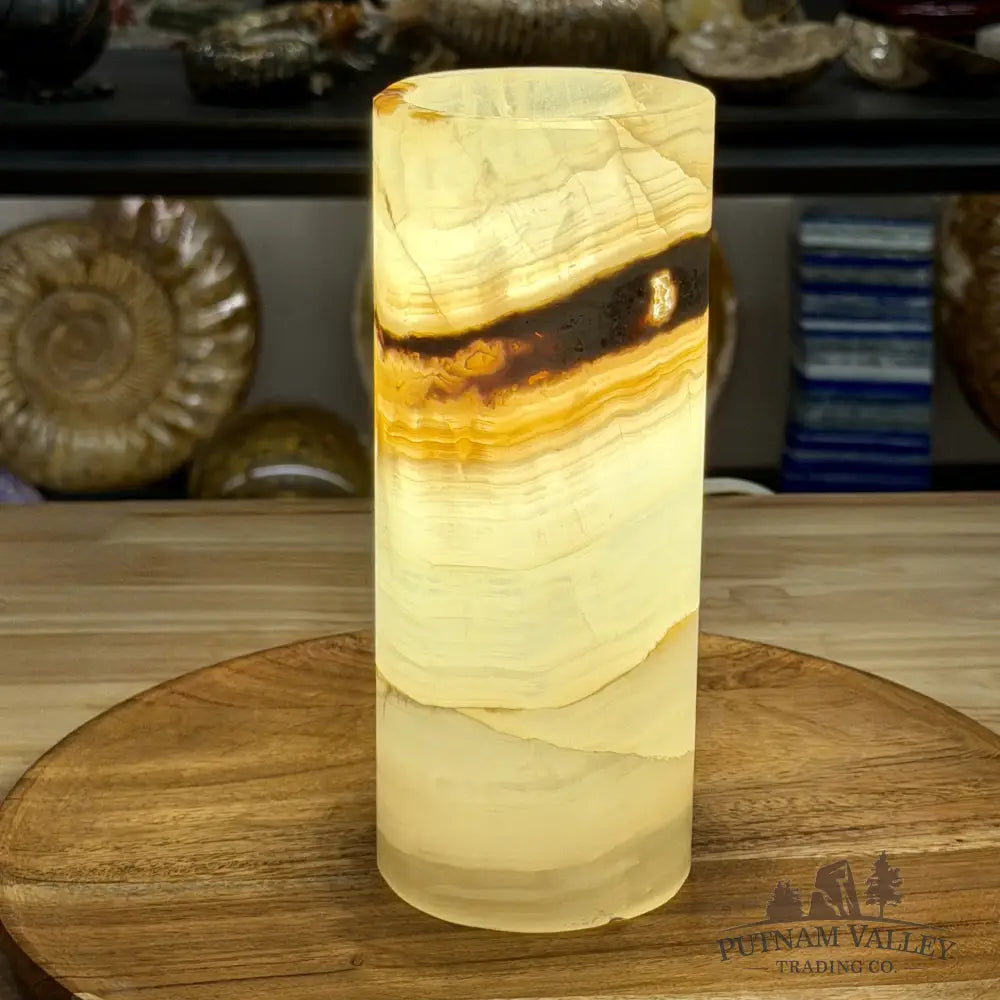Mexican Onyx Table Lamp 7.75’’ 2.12 - Lamp