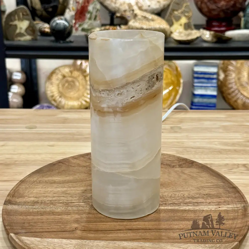 Mexican Onyx Table Lamp 7.75’’ 2.12 - Lamp