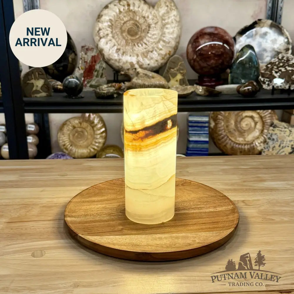 Mexican Onyx Table Lamp 7.75’’ 2.12 - Lamp