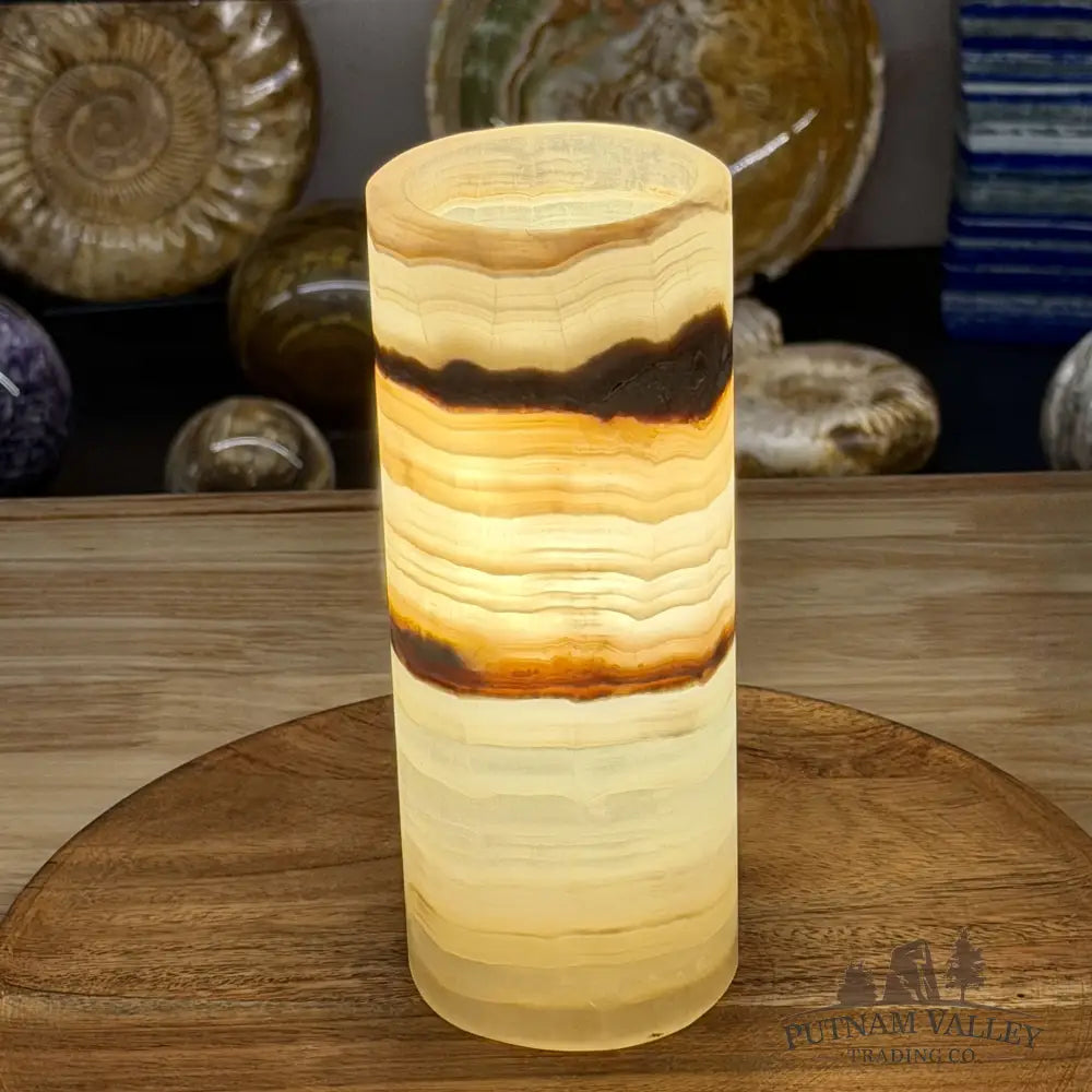 Mexican Onyx Table Lamp 7.75’’ 2.16 - Lamp