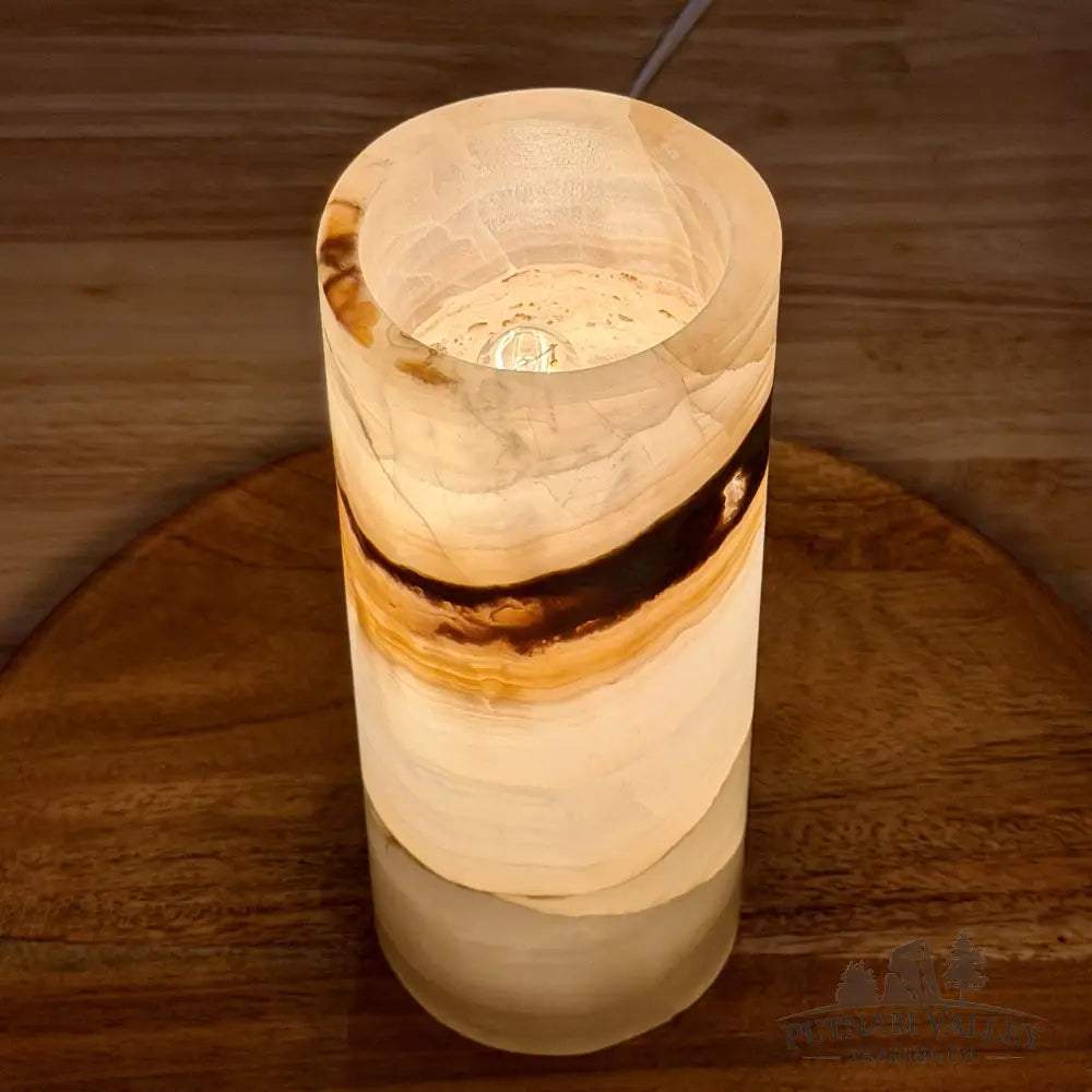 Mexican Onyx Table Lamp 7.75’’ 2.12 - Lamp