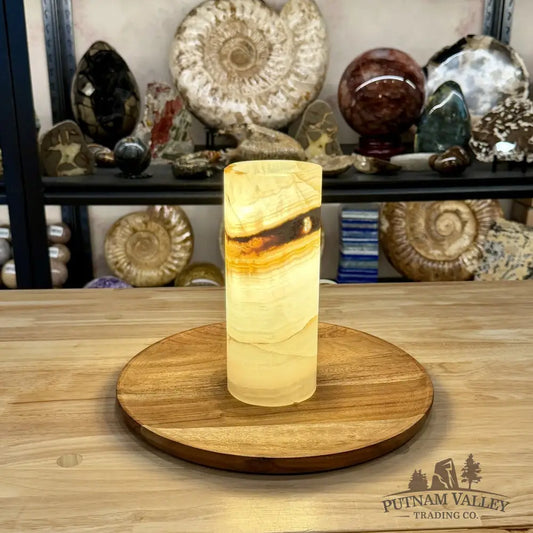 Mexican Onyx Table Lamp 7.75’’ 2.12 - Lamp