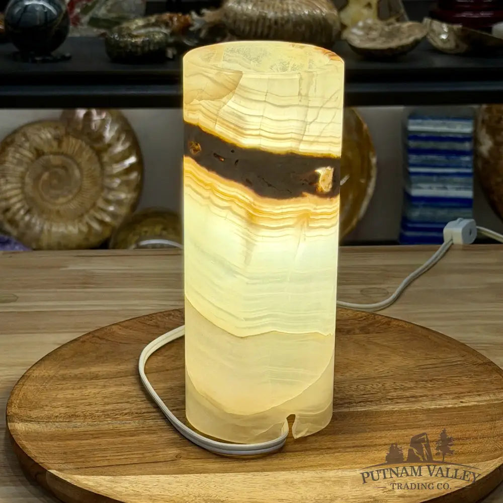 Mexican Onyx Table Lamp 7.75’’ 2.12 - Lamp