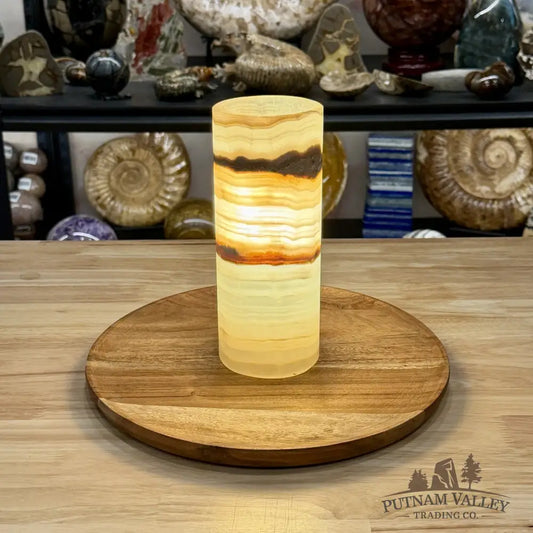 Mexican Onyx Table Lamp 7.75’’ 2.16 - Lamp