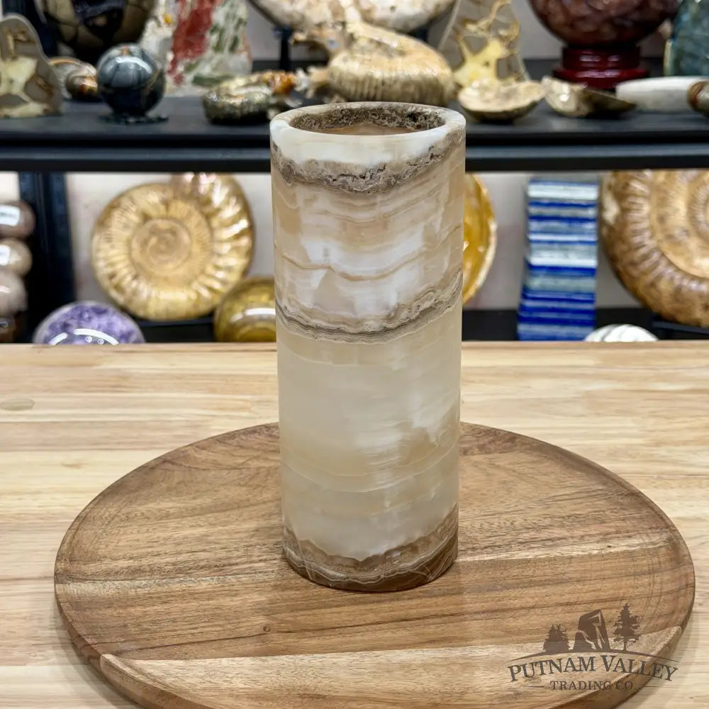 Mexican Onyx Table Lamp 7.75’’ - Lamp