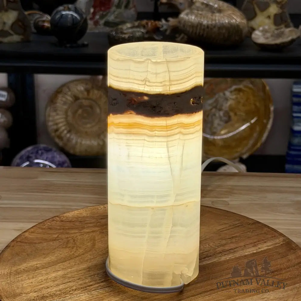 Mexican Onyx Table Lamp 7.75’’ - Lamp