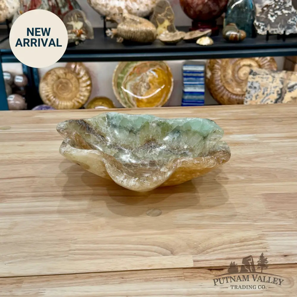 Mexican Pistachio Onyx Bowl 10’’ - Bowl