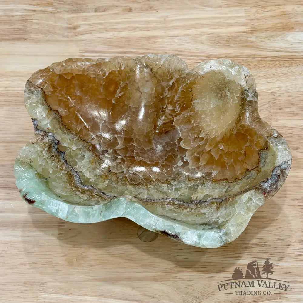 Mexican Pistachio Onyx Bowl 10’’ - Bowl