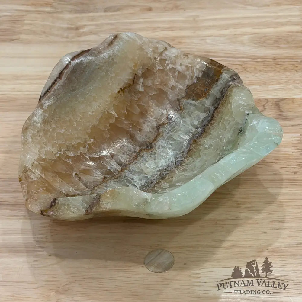 Mexican Pistachio Onyx Bowl 7.25’’ - Bowl