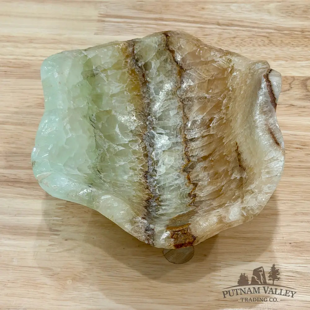Mexican Pistachio Onyx Bowl 7.25’’ - Bowl