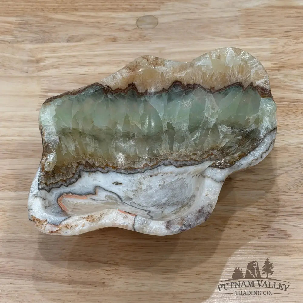 Mexican Pistachio Onyx Bowl 7.75’’ - Bowl