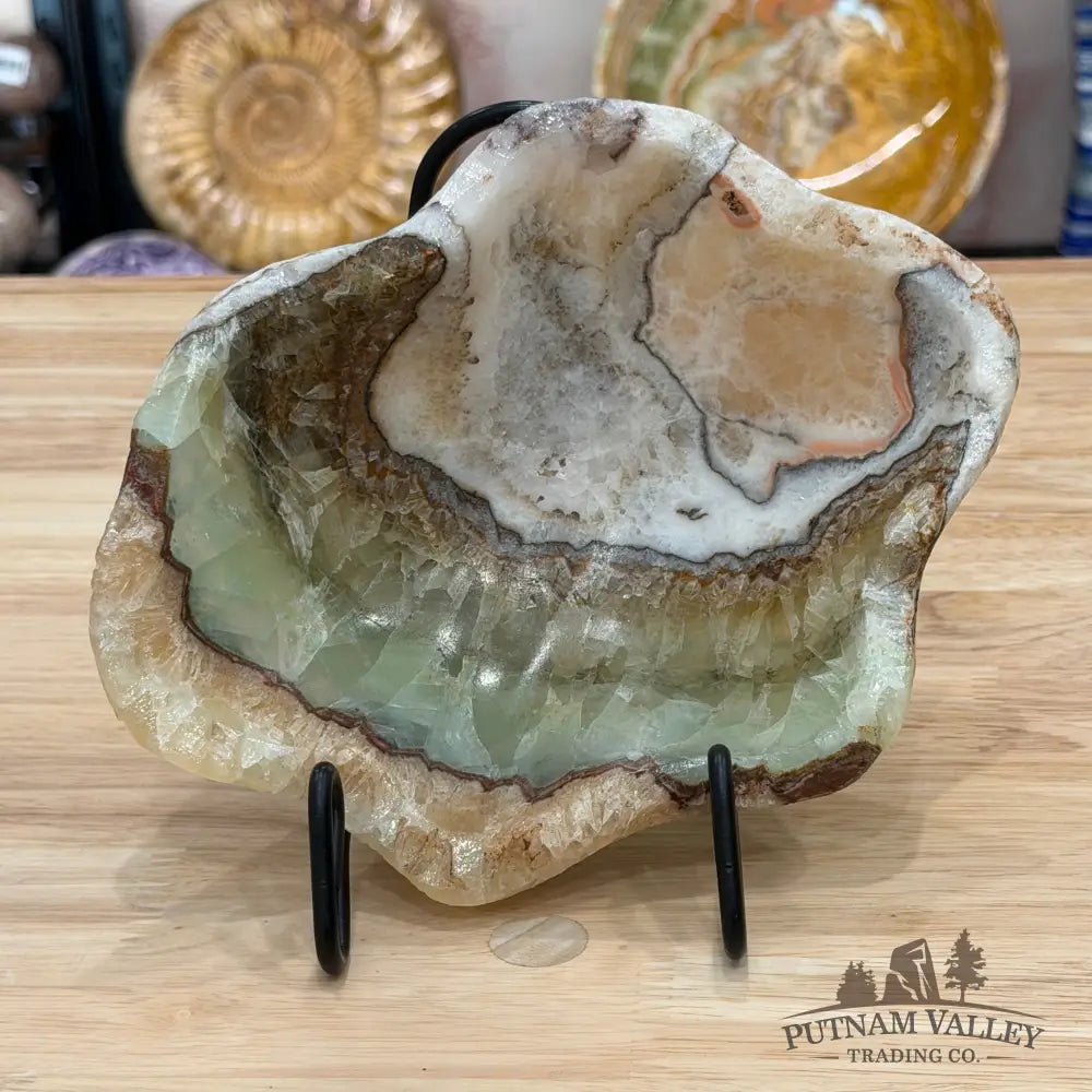 Mexican Pistachio Onyx Bowl 7.75’’ - Bowl