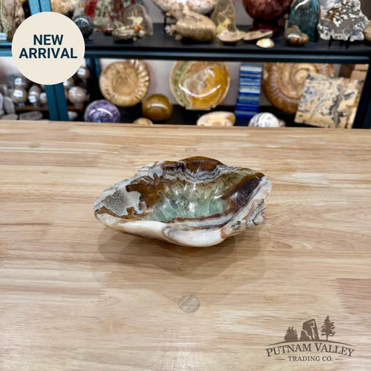 Mexican Pistachio Onyx Bowl 7.75’’ - Bowl