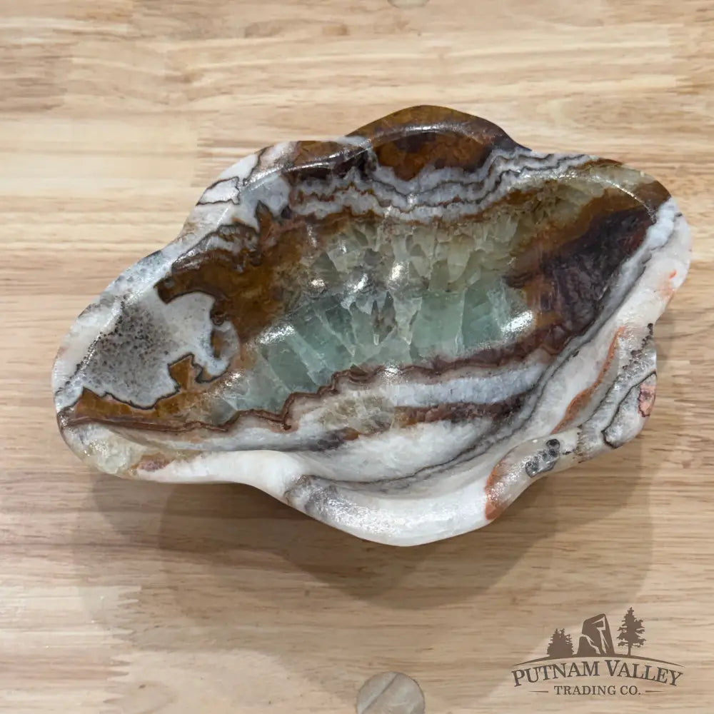 Mexican Pistachio Onyx Bowl 7.75’’ - Bowl