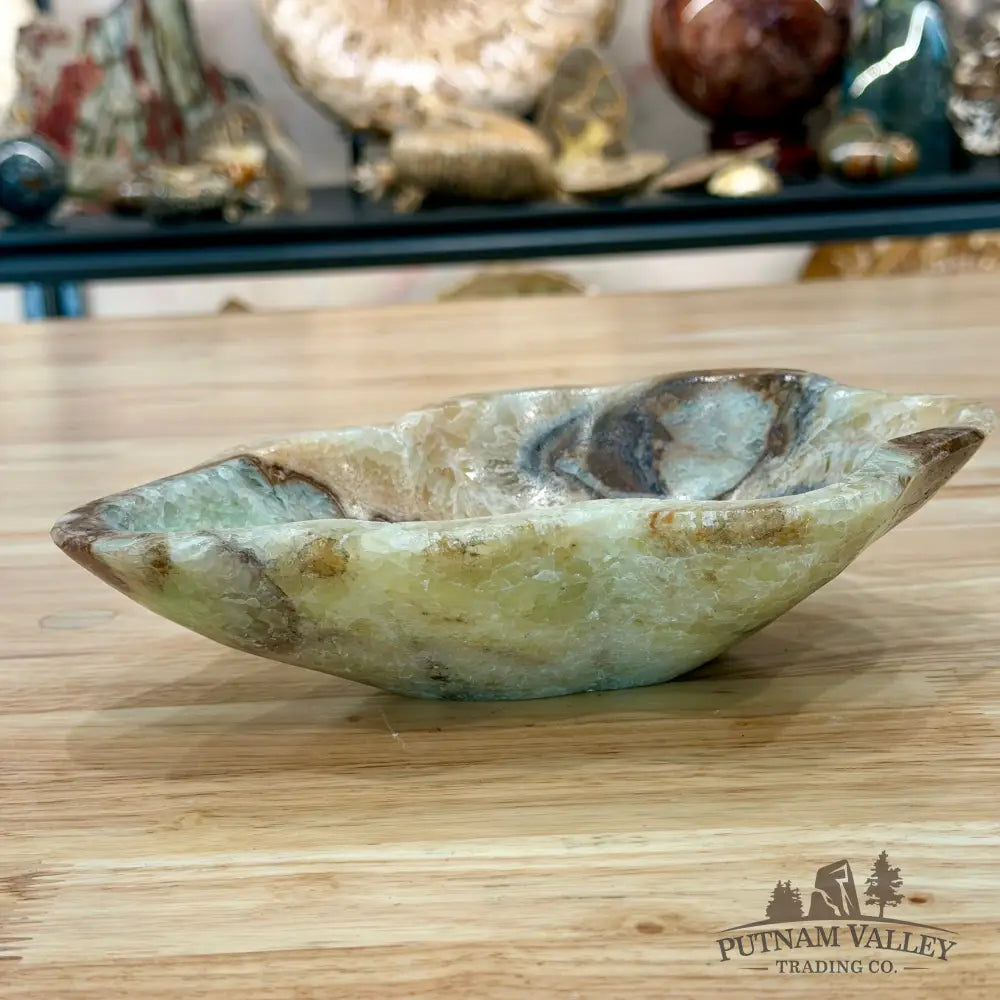 Mexican Pistachio Onyx Bowl 8.25’’ - Bowl