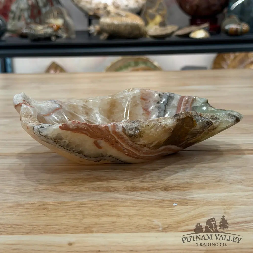 Mexican Pistachio Onyx Bowl 8.25’’ - Bowl