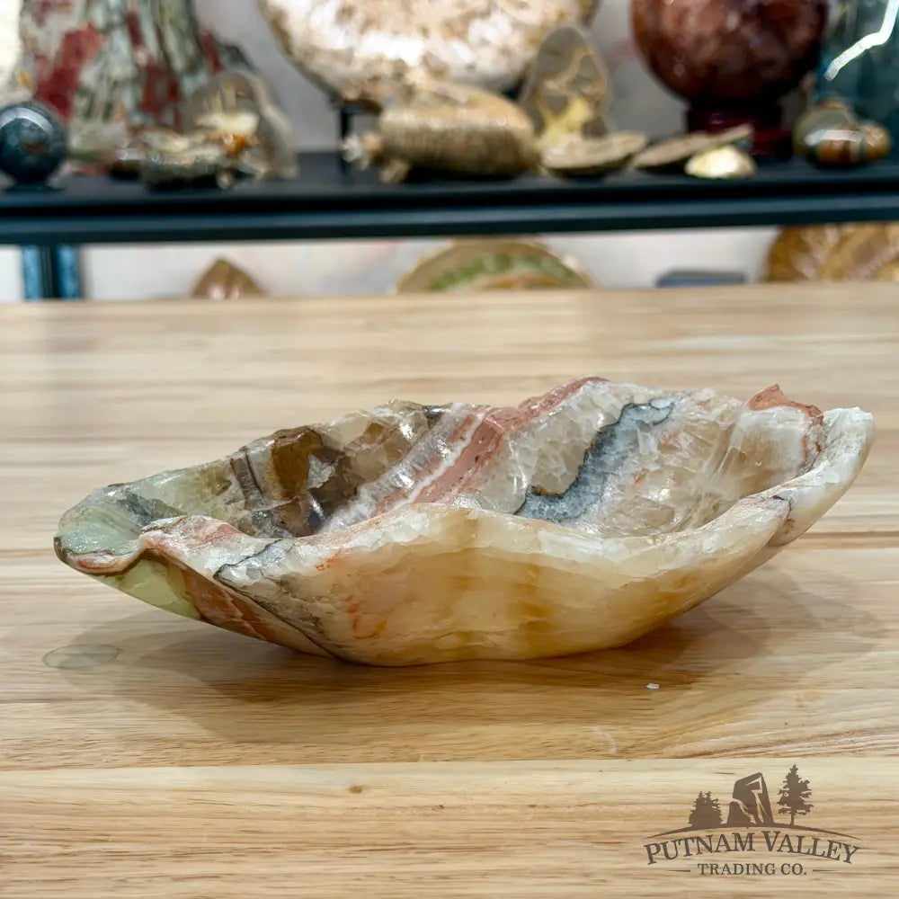 Mexican Pistachio Onyx Bowl 8.25’’ - Bowl